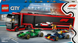 LEGO 60445 City F1 Transporter with RB20 & AMR24 F1 Racing Cars LEGO