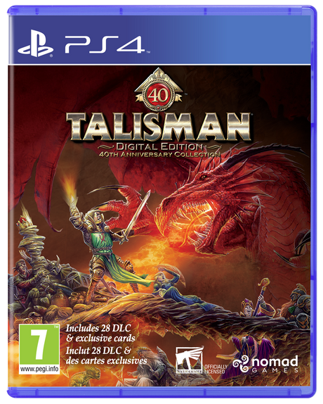 Talisman (40th Anniversary Edition Collection) – PlayStation 4 – spilomslag