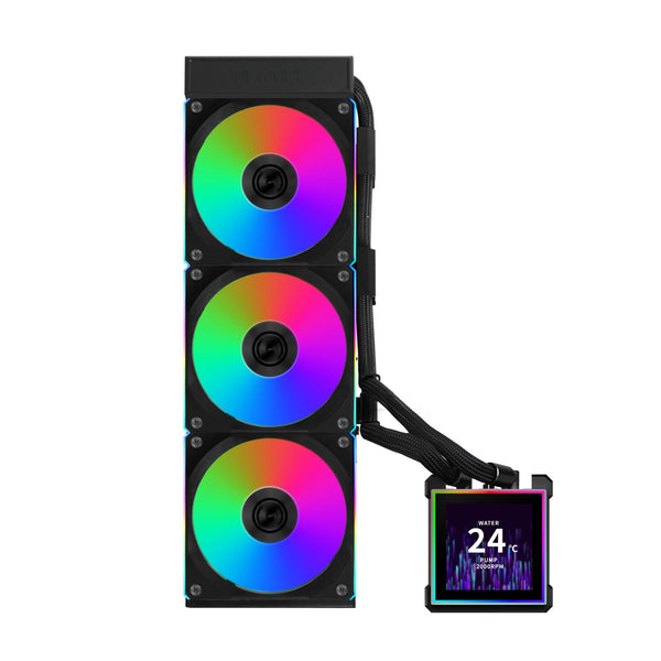 Lian Li Hydroshift II LCD-S, 360CL Wireless, Schwarz