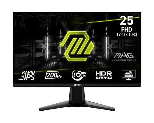 MSI MAG 255FDE E20 – 24,5″ Full HD-gamingskærm, 200 Hz – skærmens egenskaber