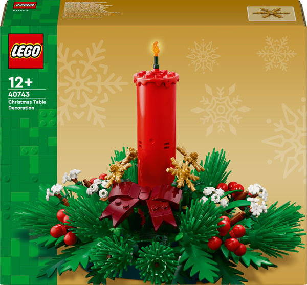 LEGO Iconic – Weihnachtstischdekoration