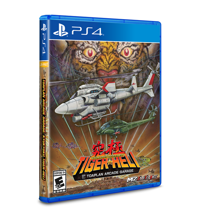 Toaplan Arcade Garage: Kyukyoku Tiger-Heli (Limited Run) (Import) - PS4 - omslag