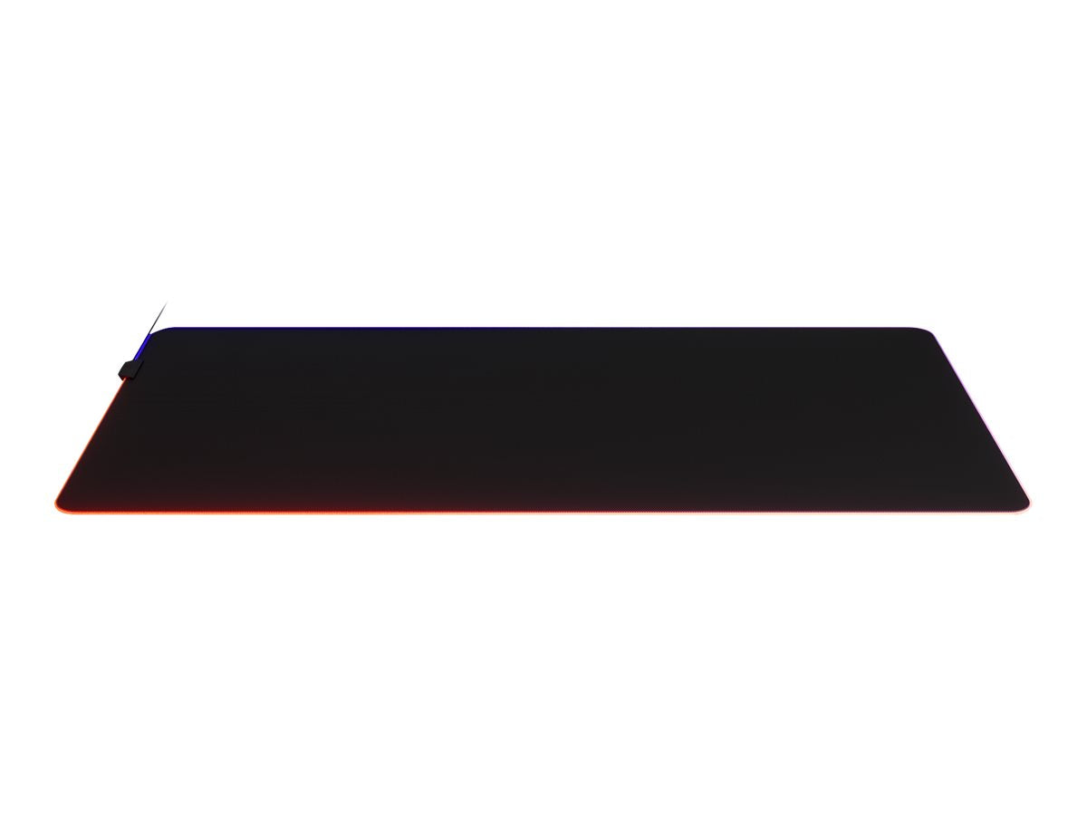 SteelSeries QcK Prism Cloth 3XL Beleuchtetes Tastatur- und Mauspad 