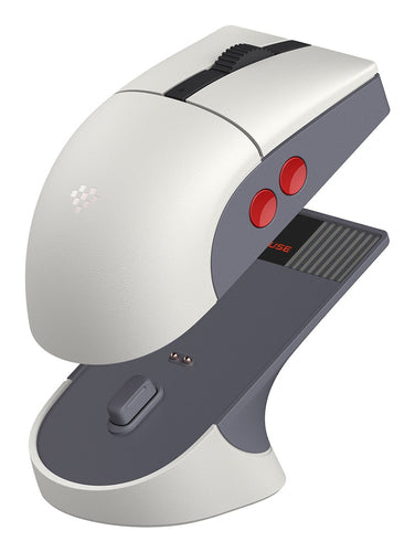 8BitDo Retro R8 N Edition – gamingmus med ladestation – Mus på ladestation