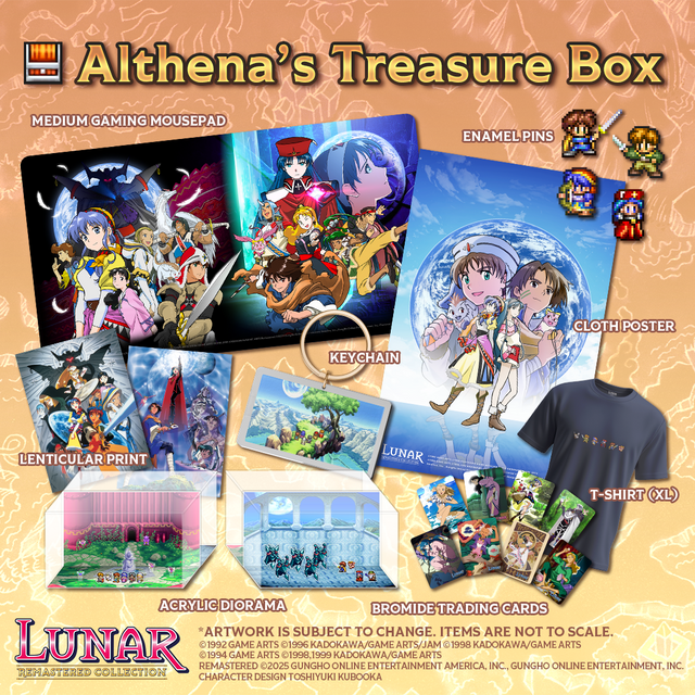LUNAR Remastered Collection – Althena's Treasure Box – uden spil – produktbillede
