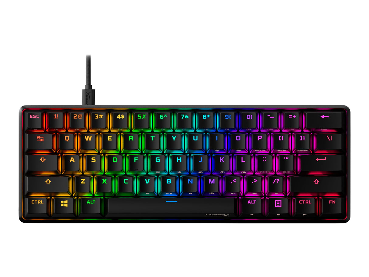 HyperX Alloy Origins 60 Tastatur Mekanisk RGB Kabling USA Kingston Technology