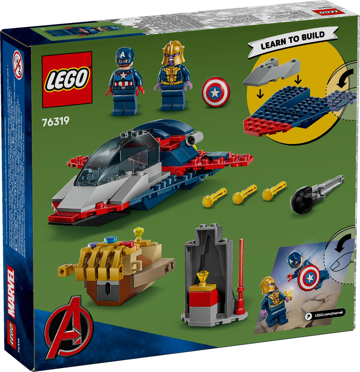 LEGO - Super Heroes - Captain America vs. Thanos (76319) LEGO