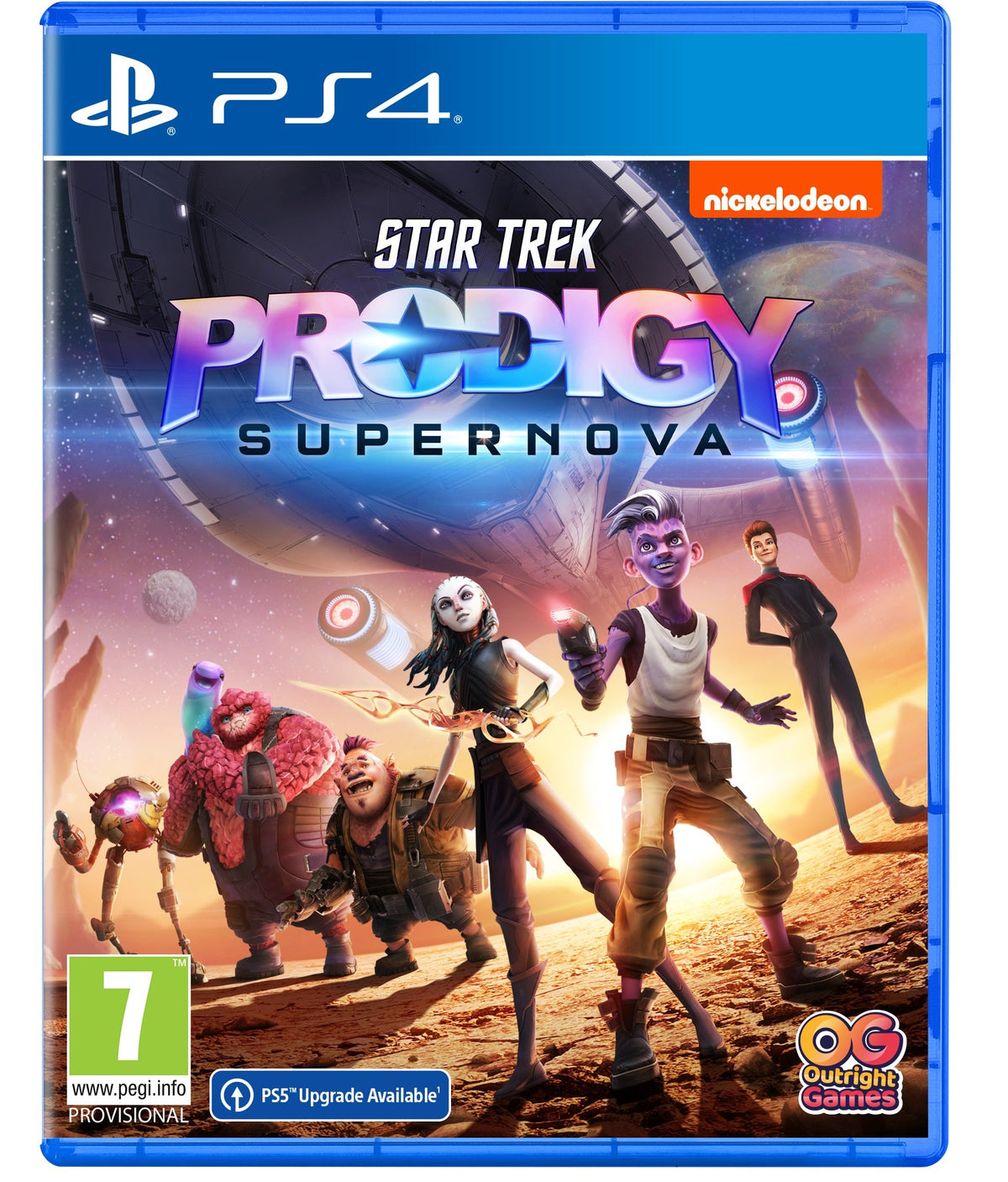 Star Trek Prodigy: Supernova – PlayStation 4 – spilomslag