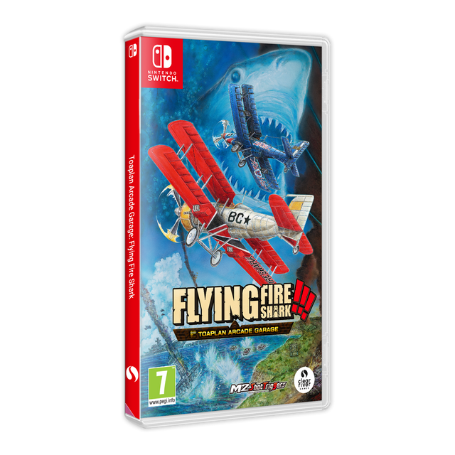 Toaplan Arcade Garage: Flying Fire Shark – Nintendo Switch – spilomslag