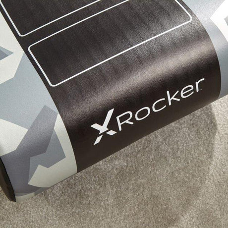 XRocker - Geo Camo Kids Gaming Chair - Grey X-Rocker