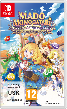 MADO MONOGATARI: Fia and the Wondrous Academy – Nintendo Switch – forside