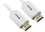 Sharkoon HDMI kabel – hvid, 1 m, 4K – billede 1
