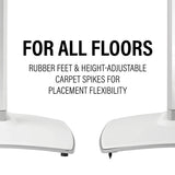 Sanus WSSE31 – gulvstander til Sonos Era 300 – hvid – produktbillede 8