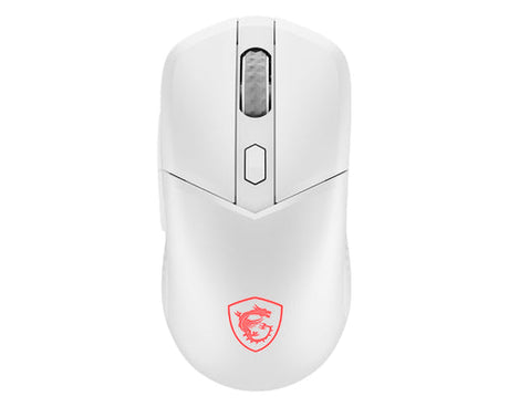 MSI VERSA 300 WIRELESS gamingmus - hvid - visning 1