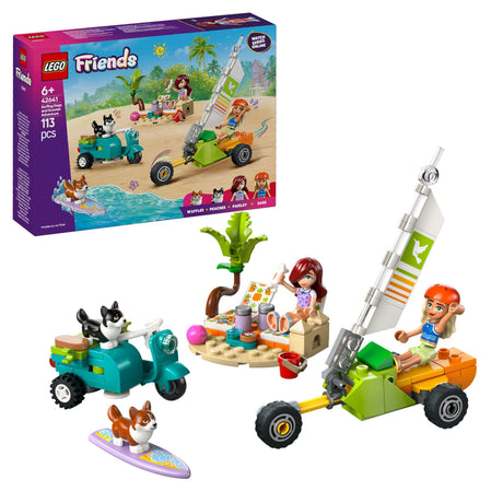 LEGO 42641 LEGO Friends Beach Adventure with Dogs LEGO