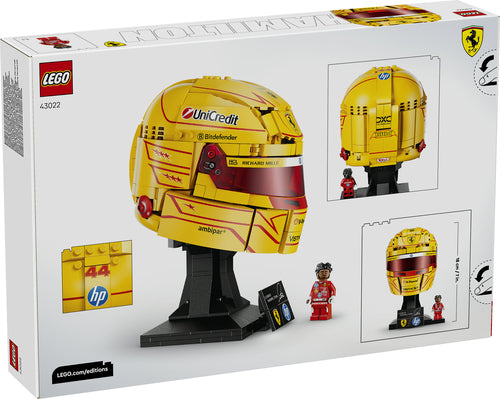 LEGO 43022 Editions Scuderia Ferrari HP Lewis Hamilton Helmet Lego