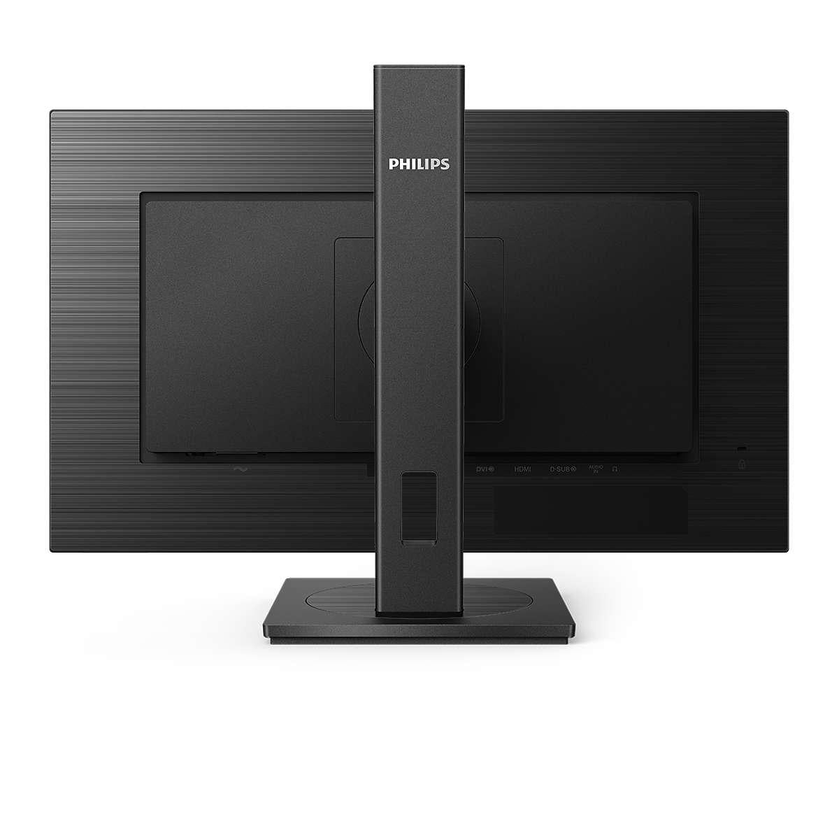 Philips S-line 272S1AE 27 IPS 1920 x 1080 (Full HD) 75Hz DVI VGA (HD-15) HDMI DisplayPort Pivot Skærm Philips