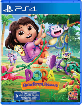 Dora: Rainforest Rescue – PlayStation 4 – spilomslag