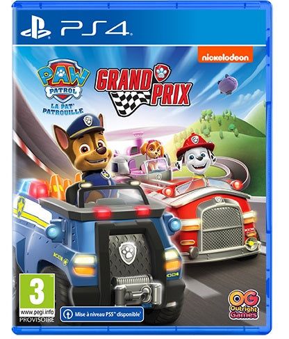 PAW Patrol: Grand Prix – PlayStation 4 – spilomslag