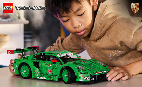LEGO 42224 Technic Porsche 911 GT3 R REXY AO Racing Race Car, Construction Toy Lego