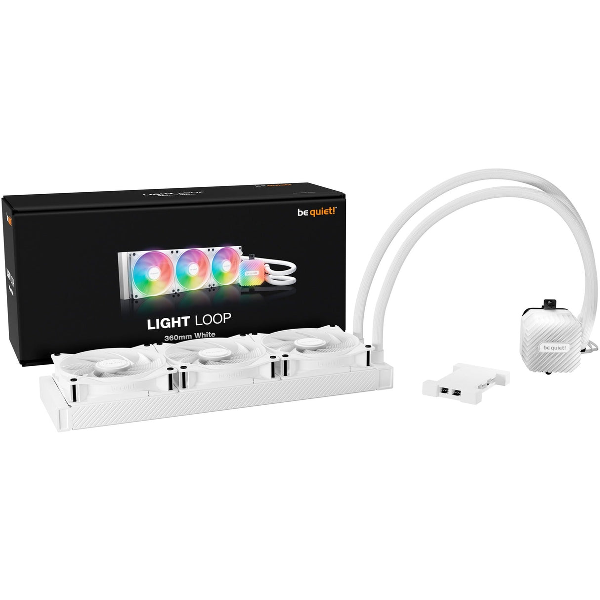 be quiet! Light Loop 360mm white, water cooling (white) Be quiet
