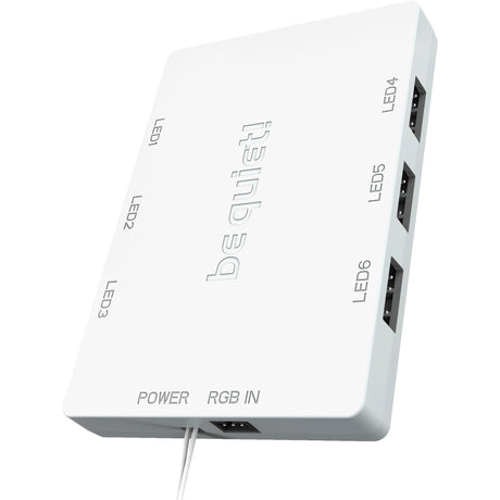 be quiet! Light Wings White 140mm PWM high-speed triple pack, case fan (white, pack of 3, incl. ARGB hub) Be quiet