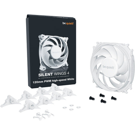 be quiet! Silent Wings 4 120mm PWM high-speed White, case fan (white) Be quiet