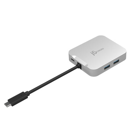 j5create JCD391-N – 4K60 USB-C multiport-adapter – Overside og kabel