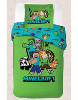 Bed Linen - Adult Size 140 x 200 cm - Minecraft Classic Crew (1029463) BrandMac