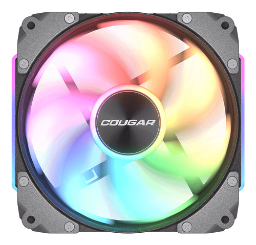 COUGAR Apolar 120 ARGB, Reverse Blade, sort kabinetblæser – produktdetalje