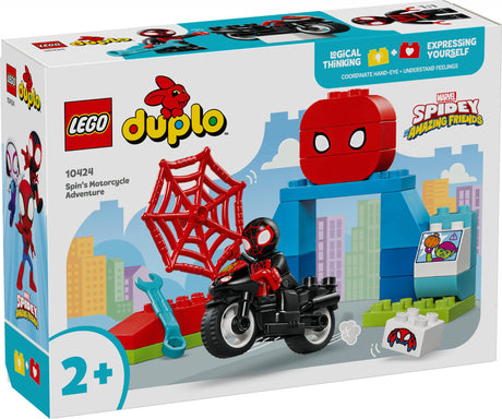 LEGO 10424 DUPLO Marvel Spins Motorcycle Adventure LEGO