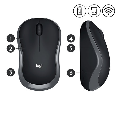M185 Mouse, Wireless Logitech