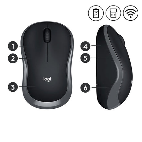 M185 Mouse, Wireless Logitech