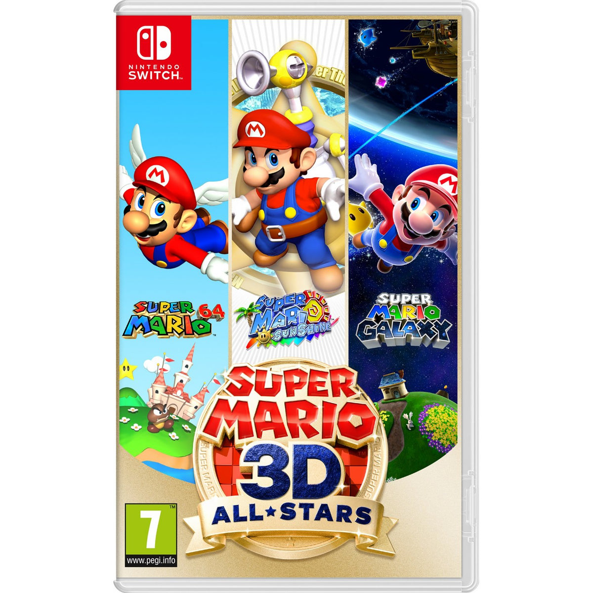 Super Mario 3D All-Stars – UK/SE/DK/FI – Nintendo Switch – forside