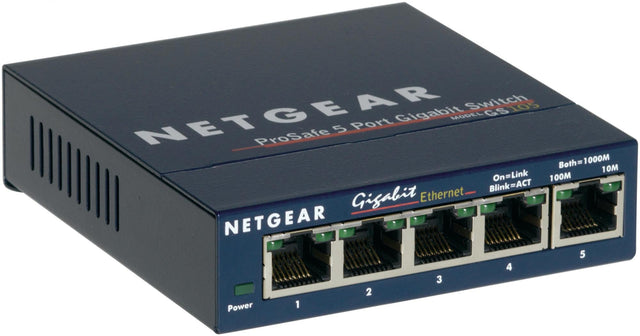 Netgear GS105GE Prosafe - Switch - 5 port Gigabit Netgear International Limited