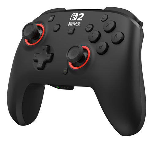 Turtle Beach Rematch Wireless – Switch-controller – Sort – controller skråt fra venstre