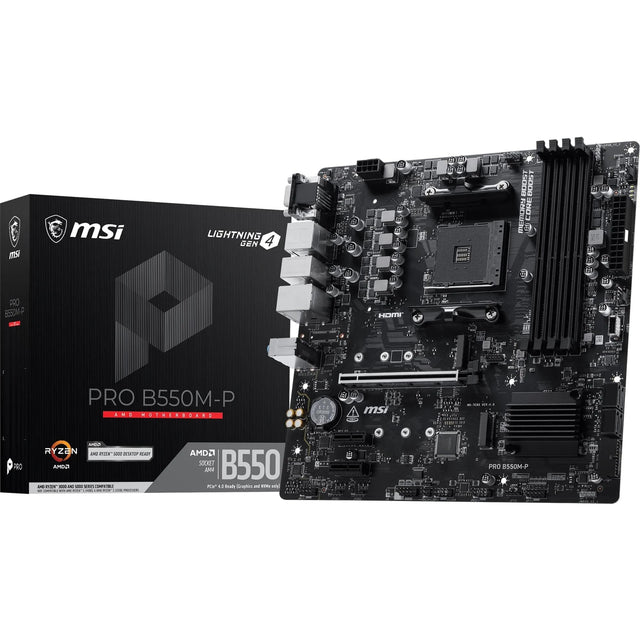 MSI PRO B550M-P – AM4 bundkort