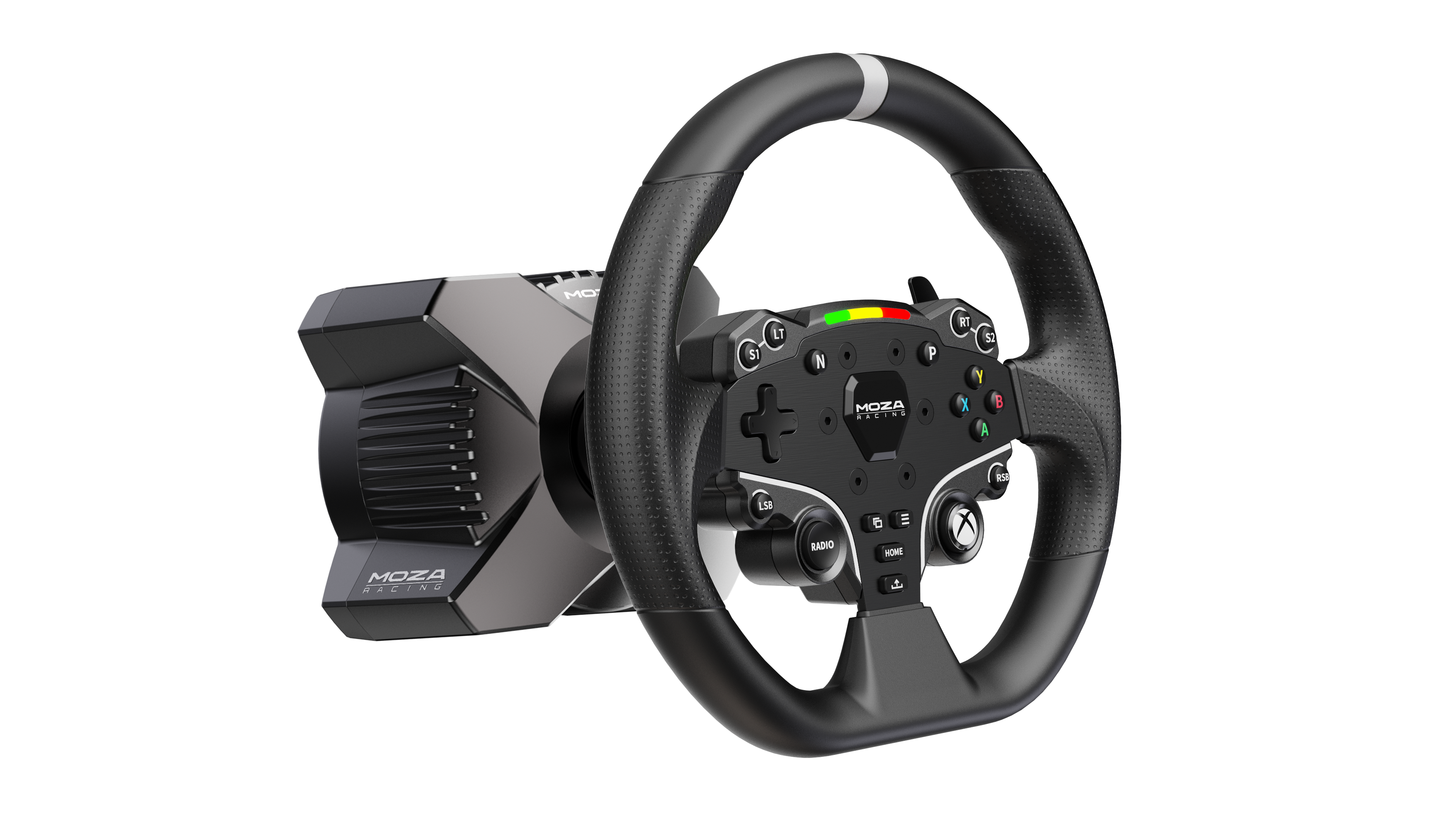 Moza R3 Racing Simulator (R3 Base, ES Wheel, SR-P Lite Two Pedals, table clamp)