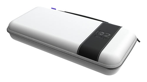 Turtle Beach PlayTrek – Switch 2-etui – Stellar White – lukket etui skråt ovenfra