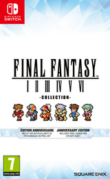 Final Fantasy I–VI Collection Anniversary Edition Switch – Jubilæumsomslag
