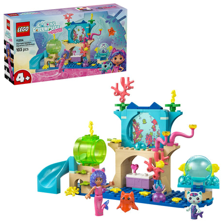 LEGO - Gabby's Dollhouse - Mermaid Gabby's Aquarium Adventure (11204) LEGO