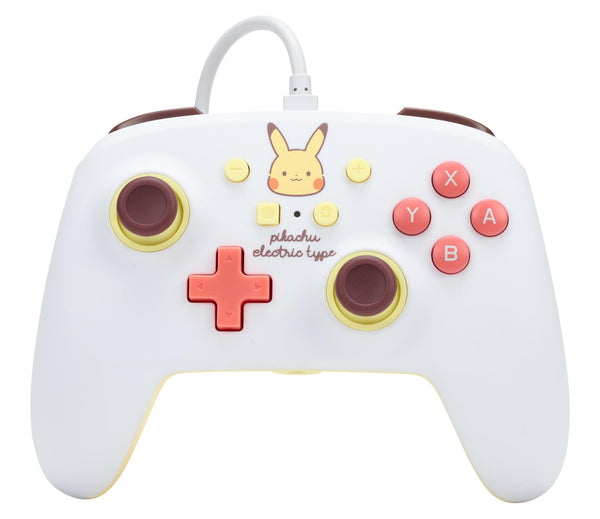 PowerA Enhanced Kablet Controller Til Nintendo Switch - Pikachu Electric Type