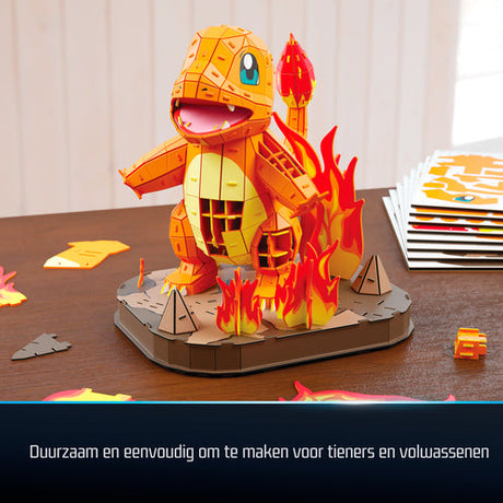 Spinmaster 4D Build - Pokémon Charmander Spinmaster