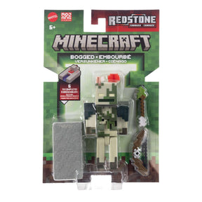 Minecraft - Biome Builds 8cm Figure - Redstone Charged Bogged (JJR87-JL10) Minecraft