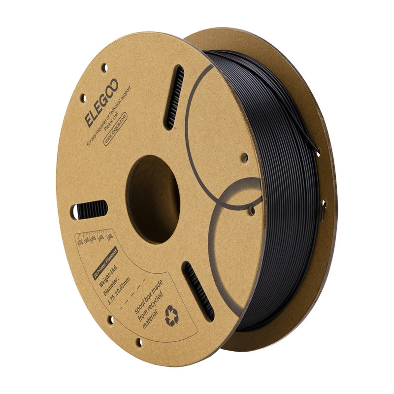 Elegoo PLA filament – sort, 1 kg