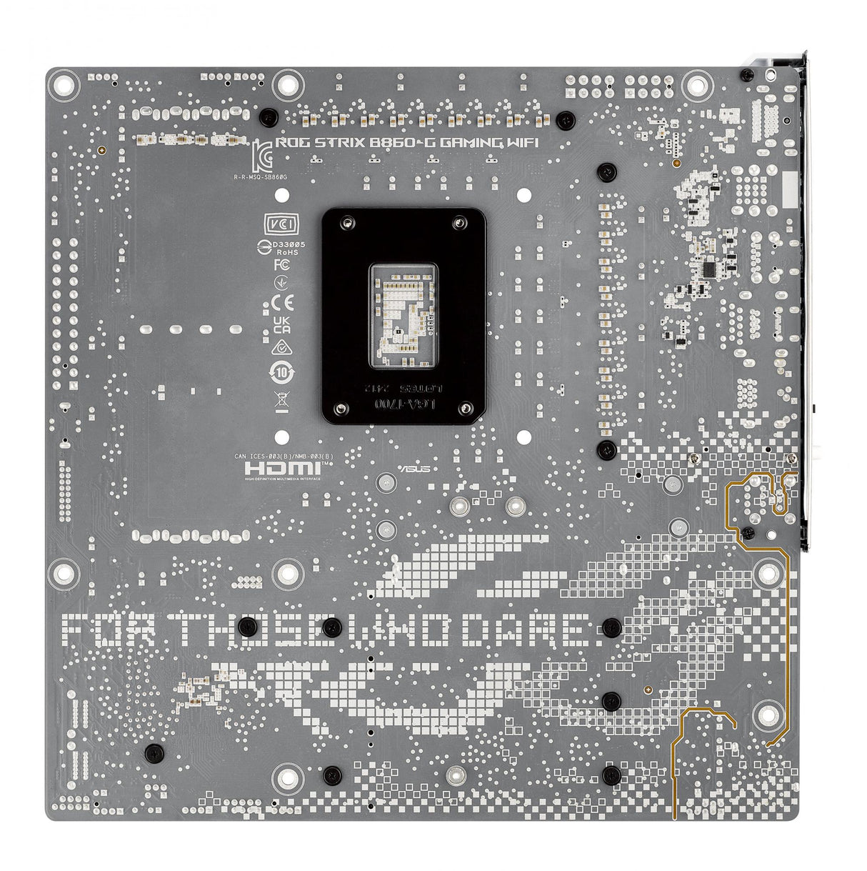 ASUS ROG STRIX B860-G GAMING WIFI (mATX, B860, LGA 1851, DDR5) ASUS