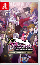 Ace Attorney Investigations Collection (Import) – Nintendo Switch – spilomslag