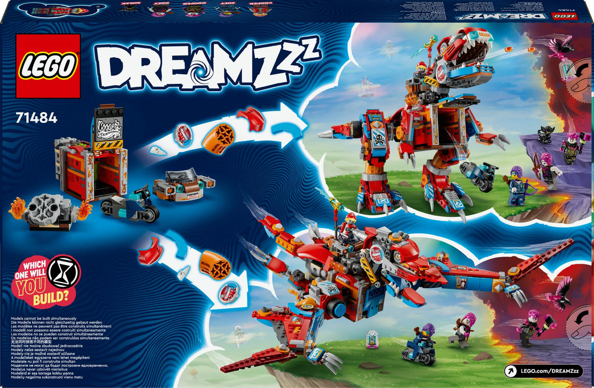 LEGO 71484 DREAMZzz Cooper's Dino-Mech C-Rex LEGO