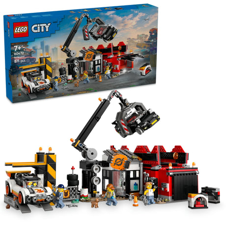 LEGO 60472 City Junkyard with Cars LEGO