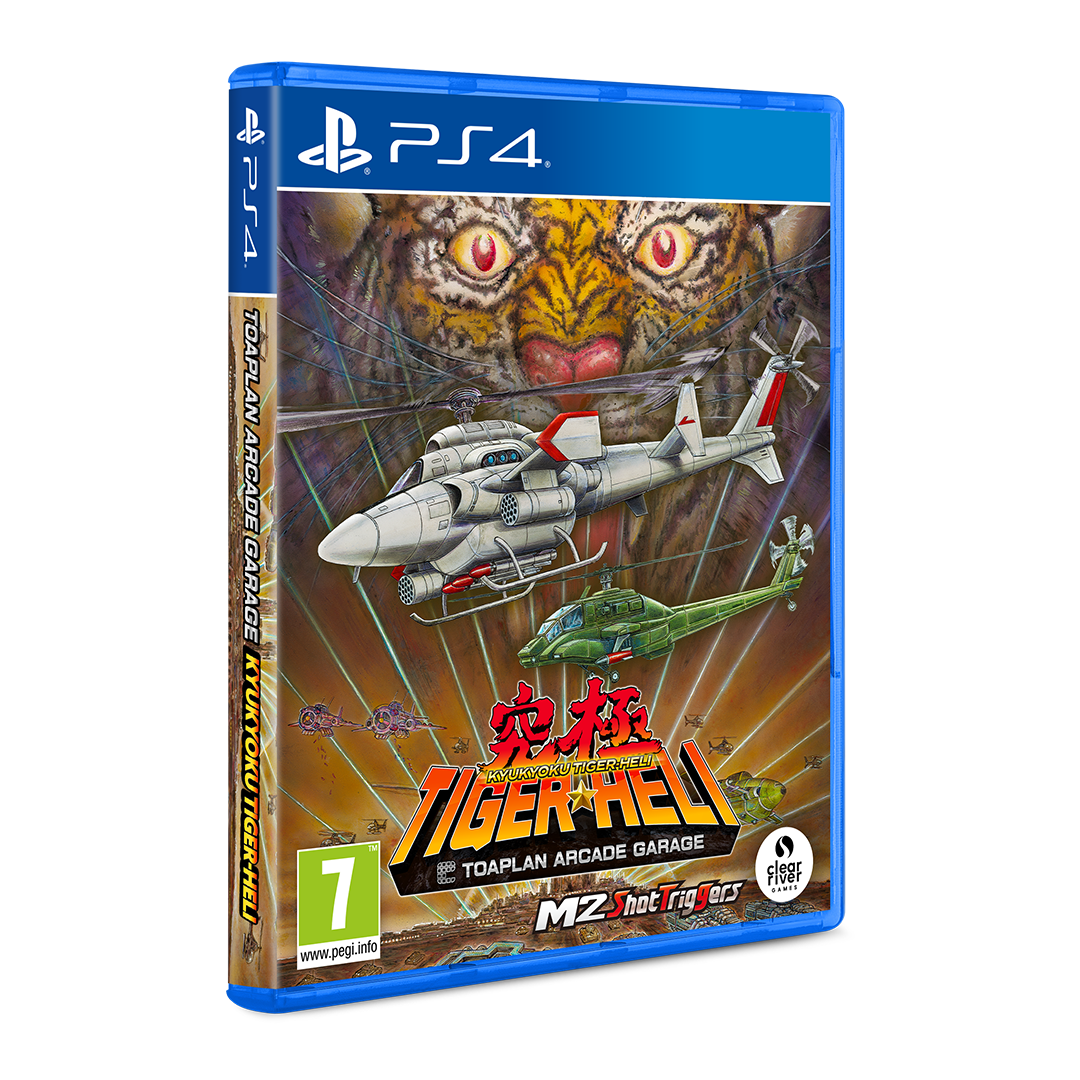 Toaplan Arcade Garage: Kyukyoku Tiger-Heli – PlayStation 4 – spilomslag